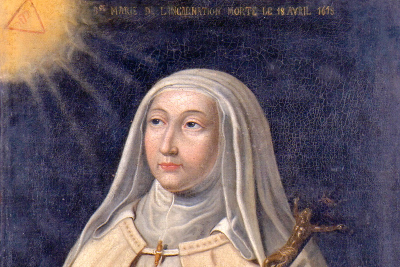 18 avril: Bienheureuse Marie de l’Incarnation